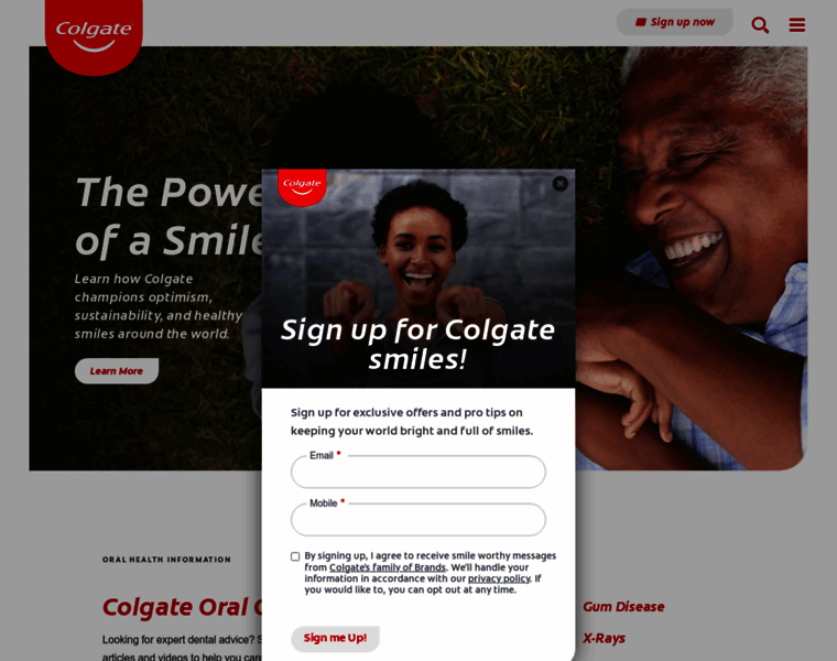 Colgate.co.za thumbnail