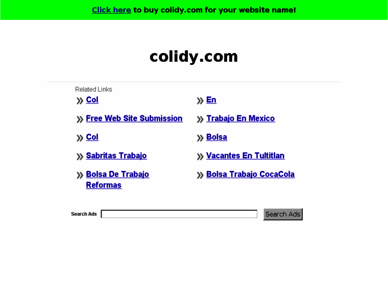 Colidy.com thumbnail