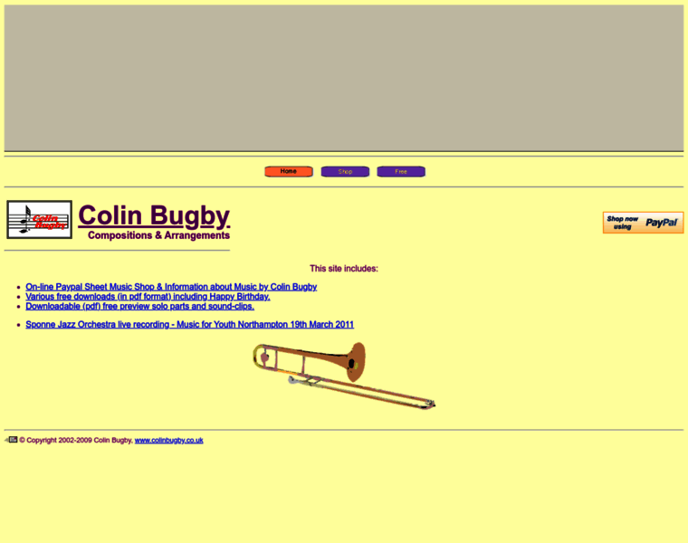 Colinbugby.co.uk thumbnail