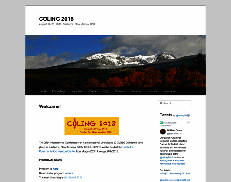 Coling2018.org thumbnail