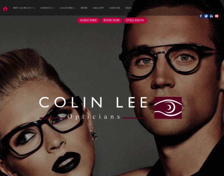 Colinlee-opticians.co.uk thumbnail