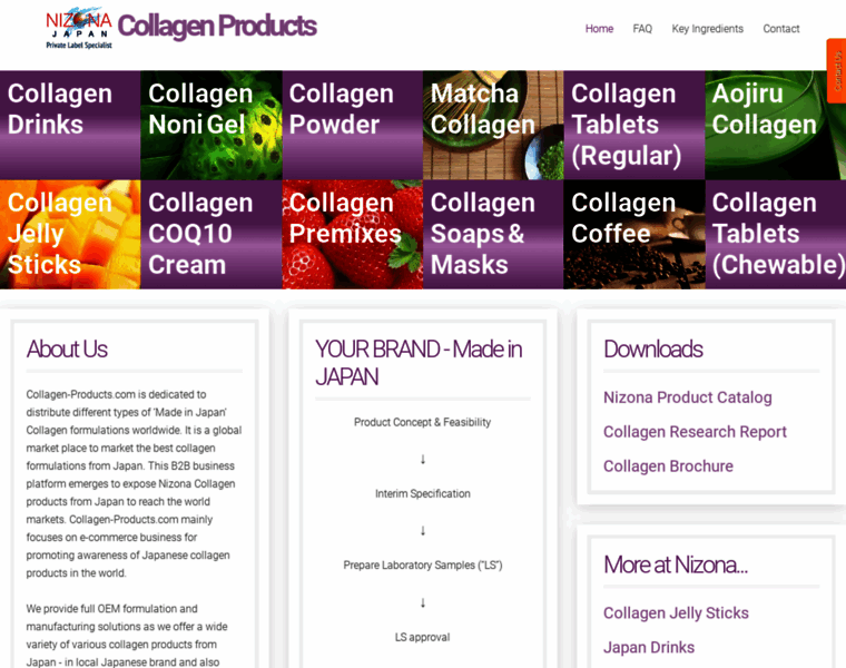 Collagen-products.com thumbnail