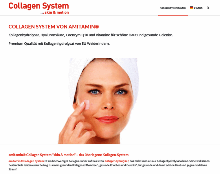 Collagen-system.com thumbnail