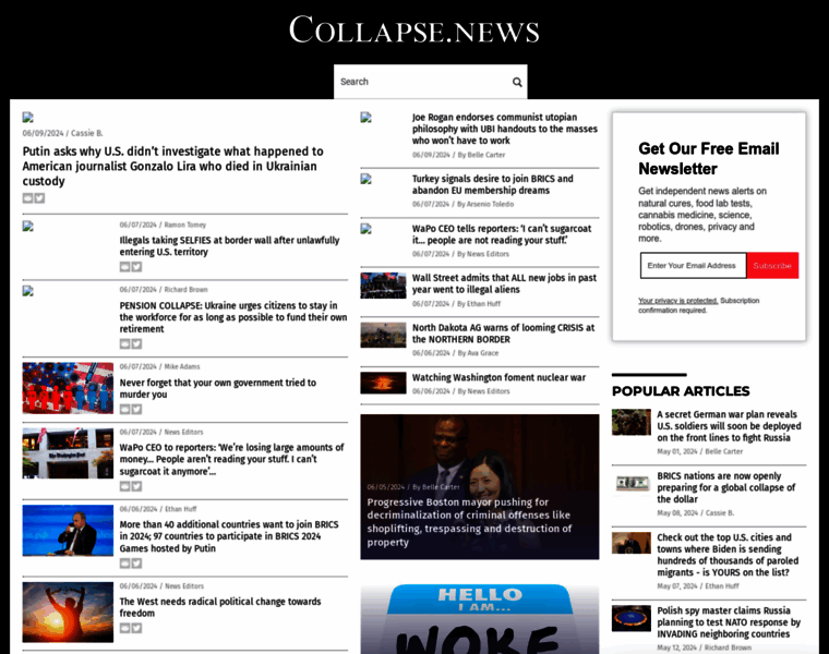 Collapse.news thumbnail