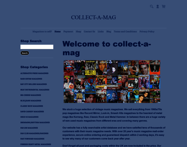 Collect-a-mag.com thumbnail