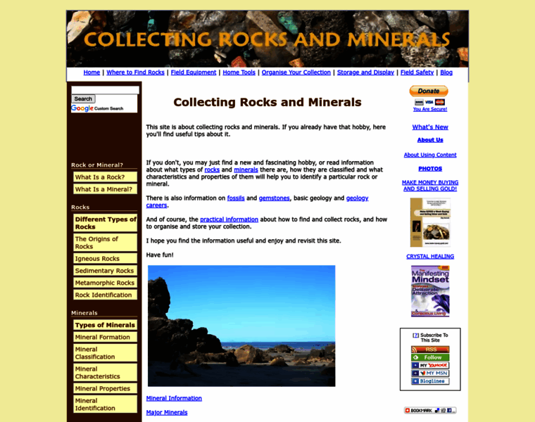 Collecting-rocks-and-minerals.com thumbnail
