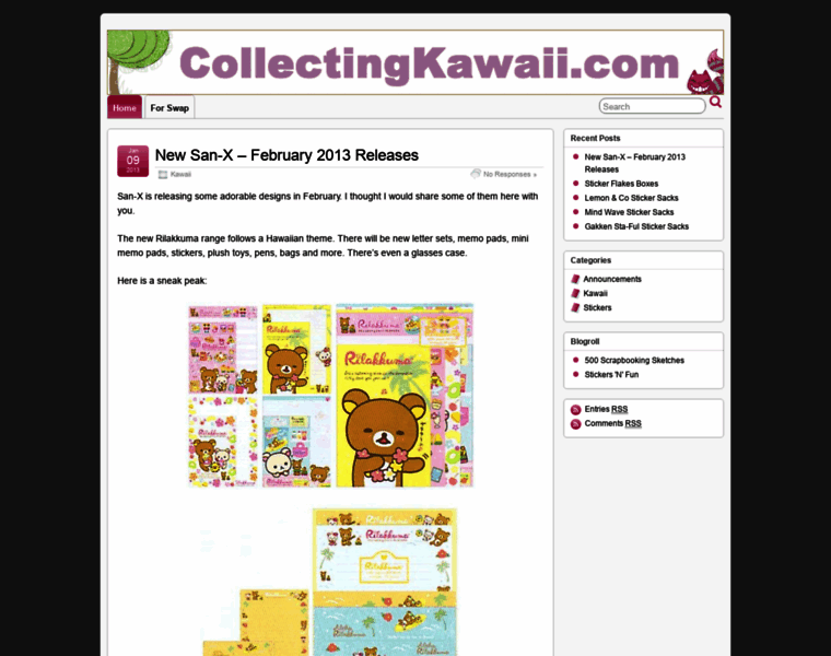 Collectingkawaii.com thumbnail