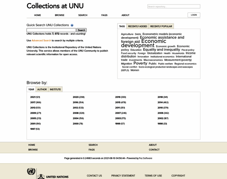 Collections.unu.edu thumbnail