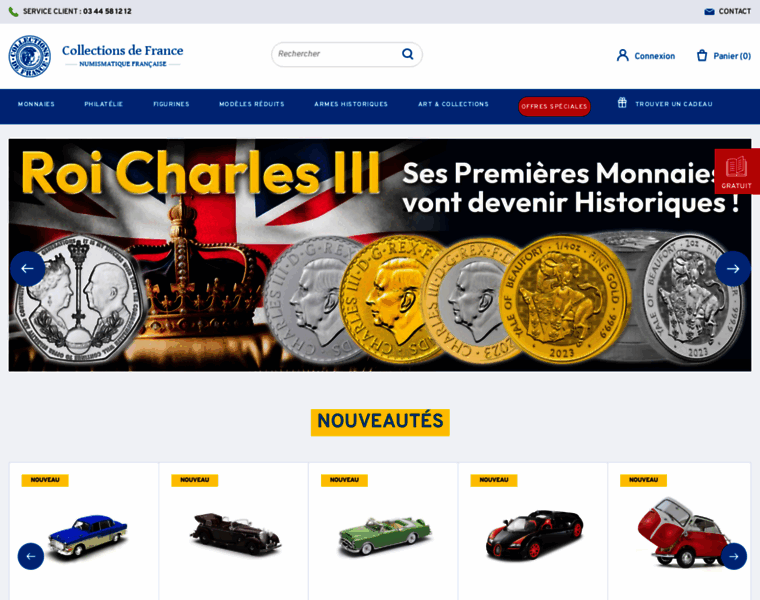 Collectionsdefrance.fr thumbnail