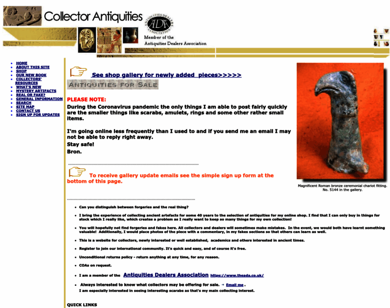 Collector-antiquities.com thumbnail