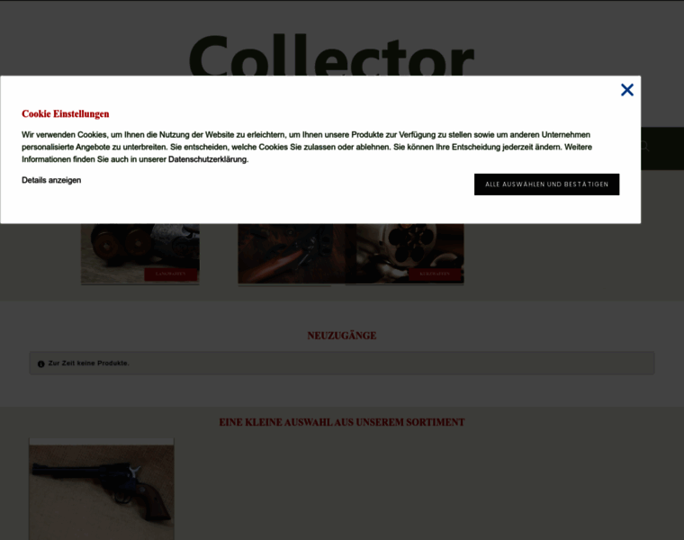 Collector-firearms.de thumbnail