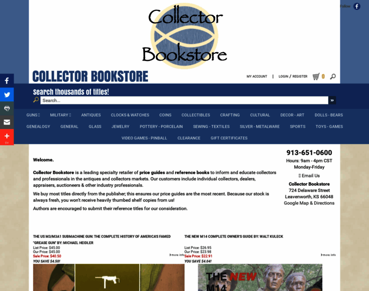 Collectorbookstore.com thumbnail