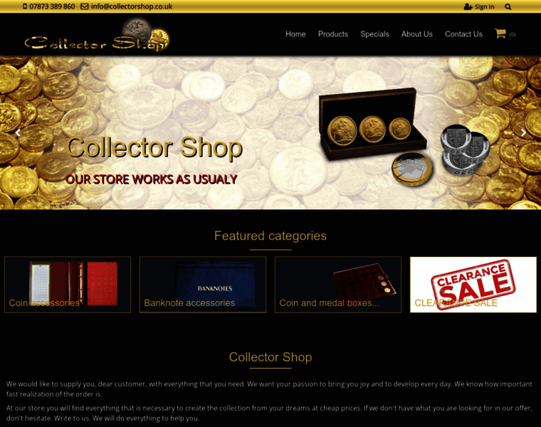 Collectorshop.co.uk thumbnail