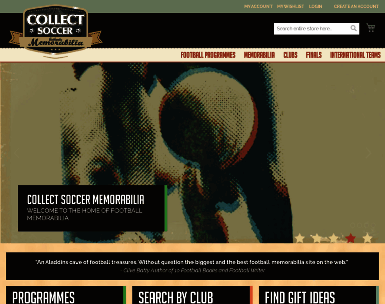 Collectsoccer.com thumbnail