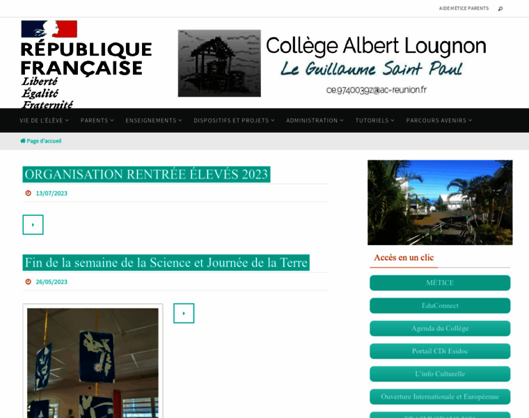 College-alougnon.ac-reunion.fr thumbnail
