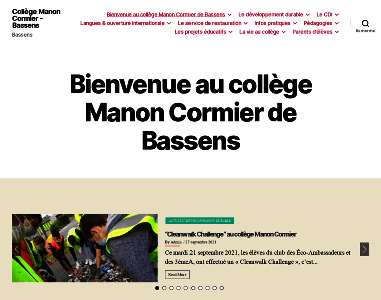 College-bassens.fr thumbnail