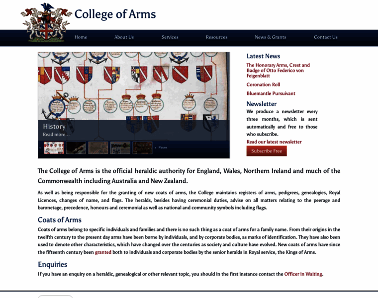 College-of-arms.gov.uk thumbnail
