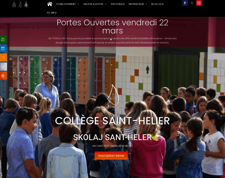 College-sainthelier.fr thumbnail