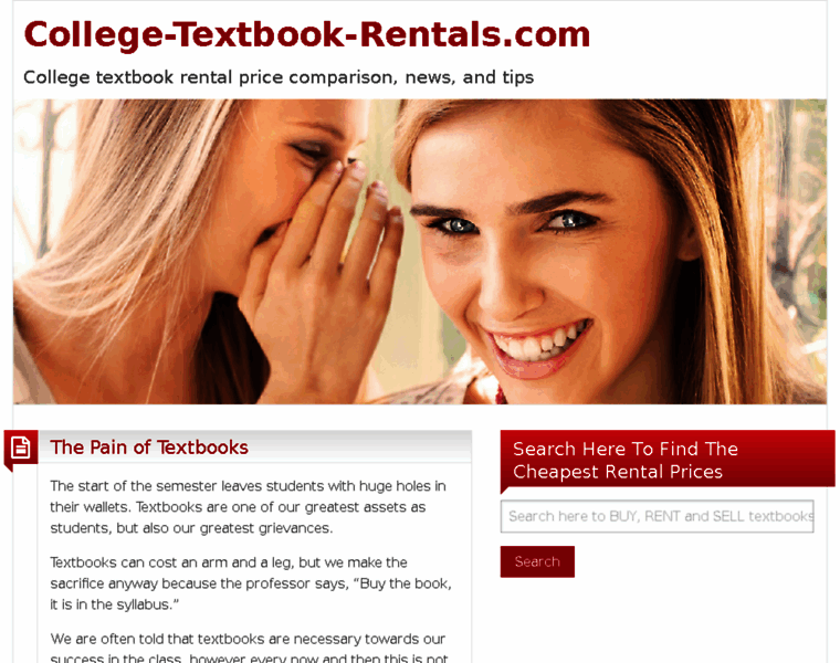 College-textbook-rentals.com thumbnail