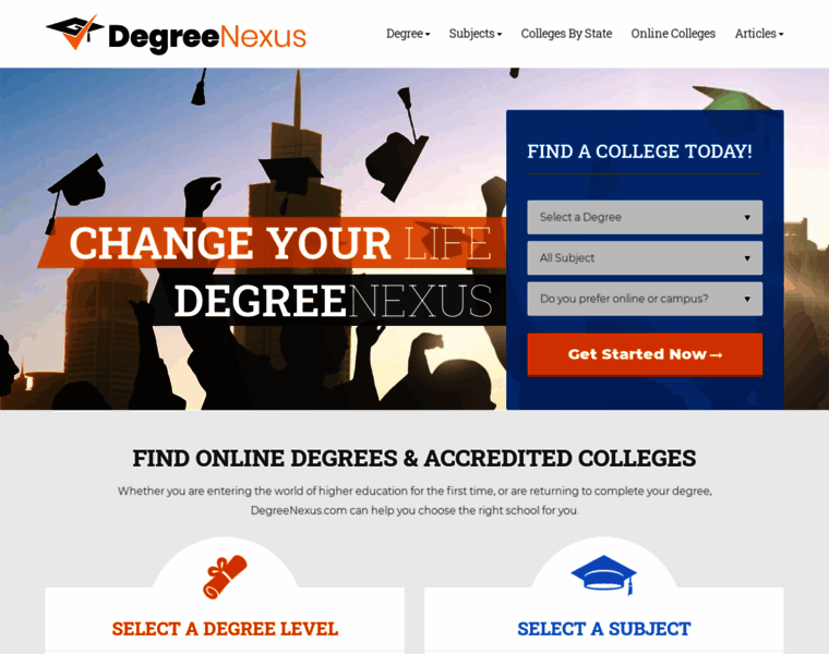 College.degreenexus.com thumbnail