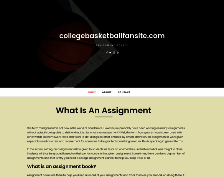 Collegebasketballfansite.com thumbnail