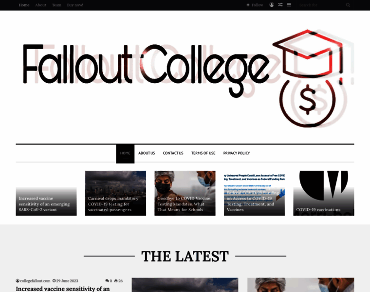 Collegefallout.com thumbnail