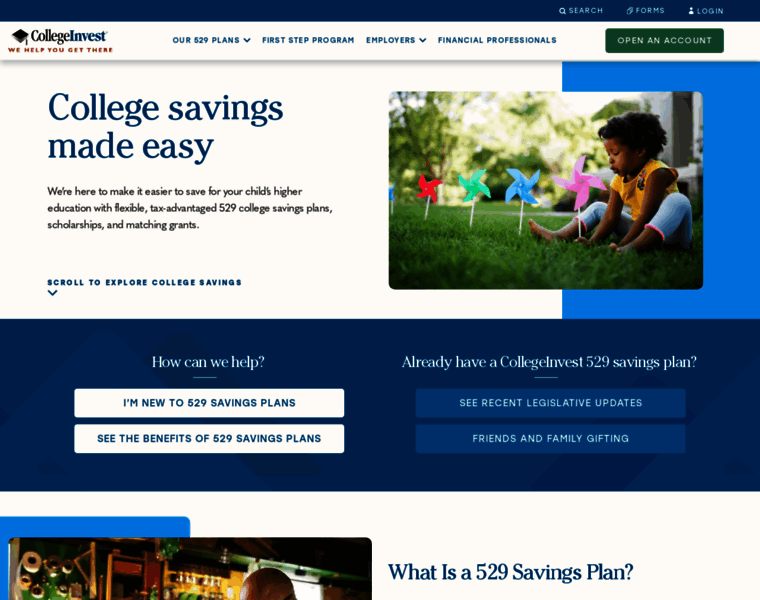 Collegeinvest.org thumbnail