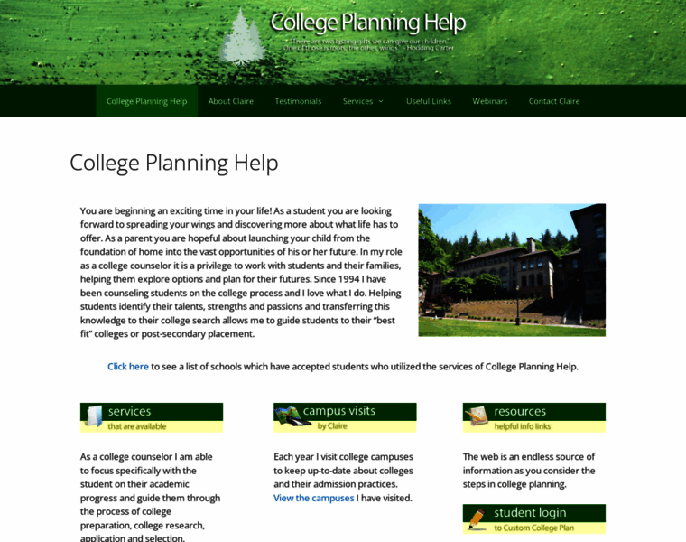 Collegeplanninghelp.com thumbnail