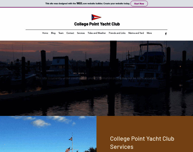 Collegepointyachtclub.org thumbnail