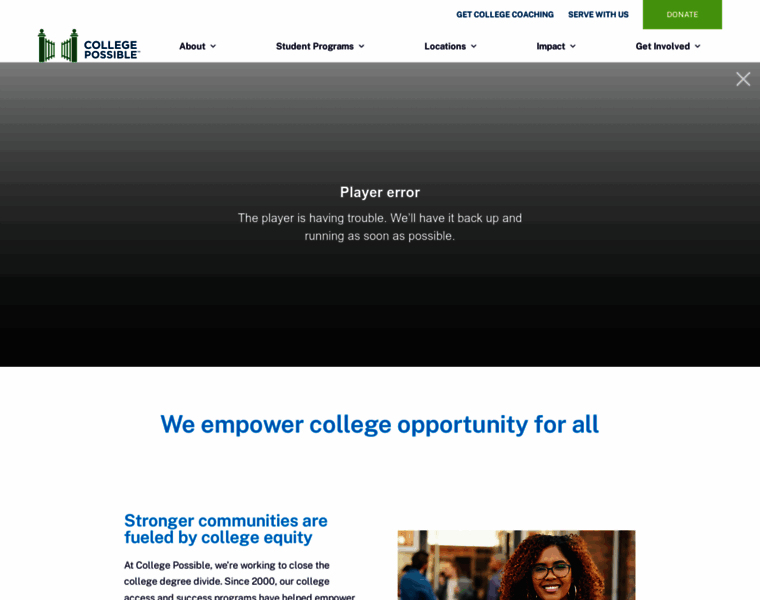 Collegepossible.org thumbnail