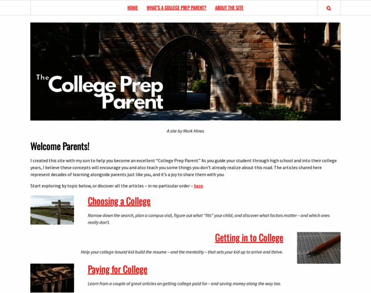 Collegeprepparent.com thumbnail Collegeprepparent.com thumbnail