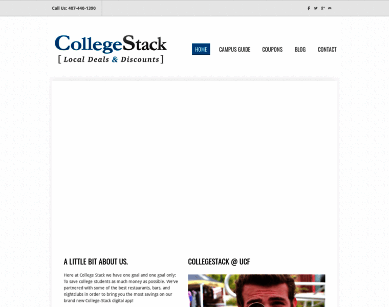Collegestack.com thumbnail