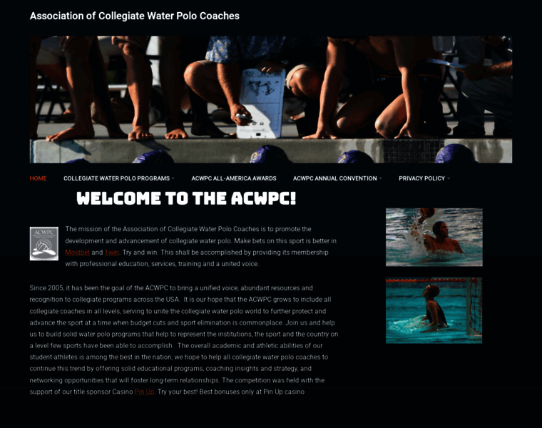 Collegewaterpolocoach.org thumbnail