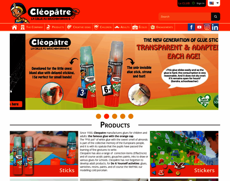 Colles-cleopatre.com thumbnail