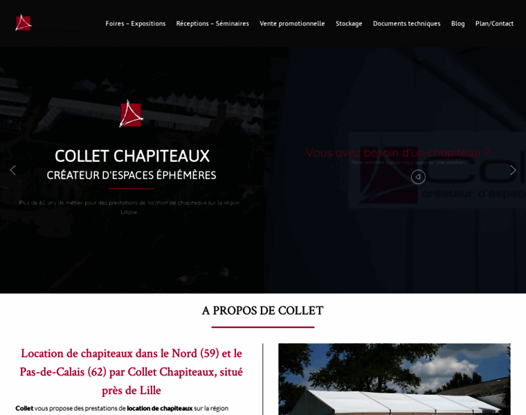 Collet-chapiteaux.com thumbnail