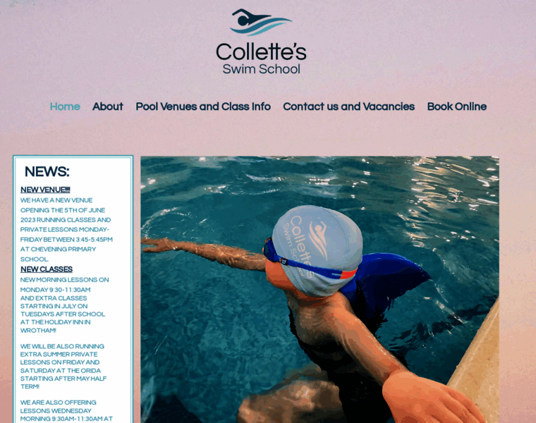 Collettesswimschool.co.uk thumbnail