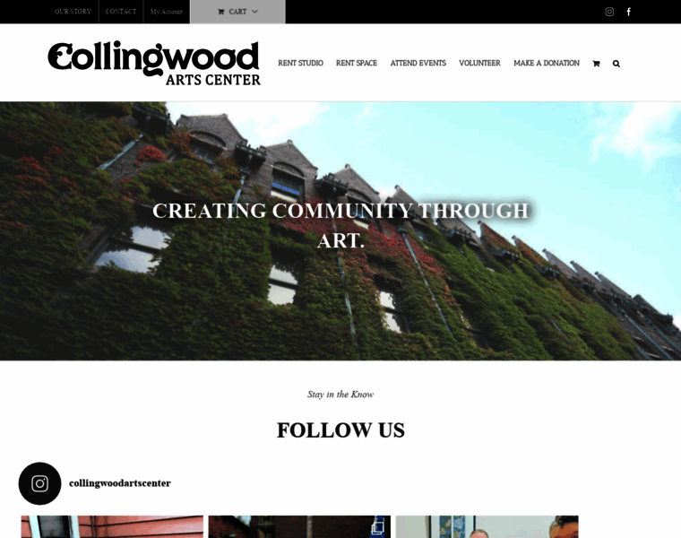 Collingwoodartscenter.org thumbnail
