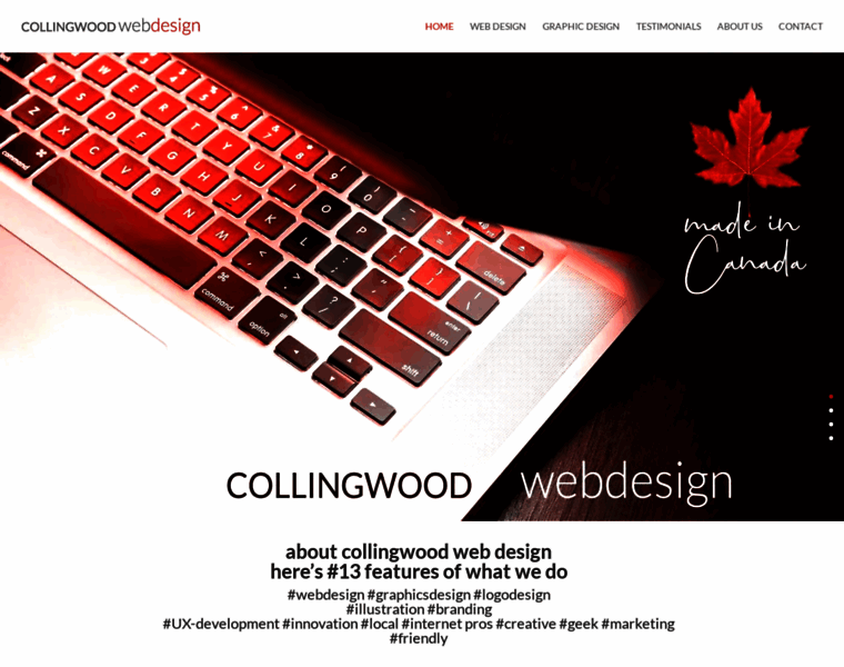 Collingwoodwebdesign.com thumbnail