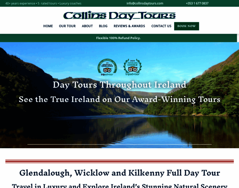 Collinsdaytours.com thumbnail