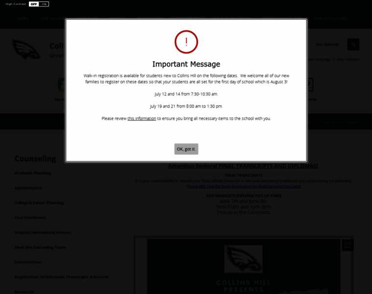 Collinshillcounseling.com thumbnail