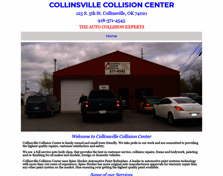 Collinsvillecollision.com thumbnail