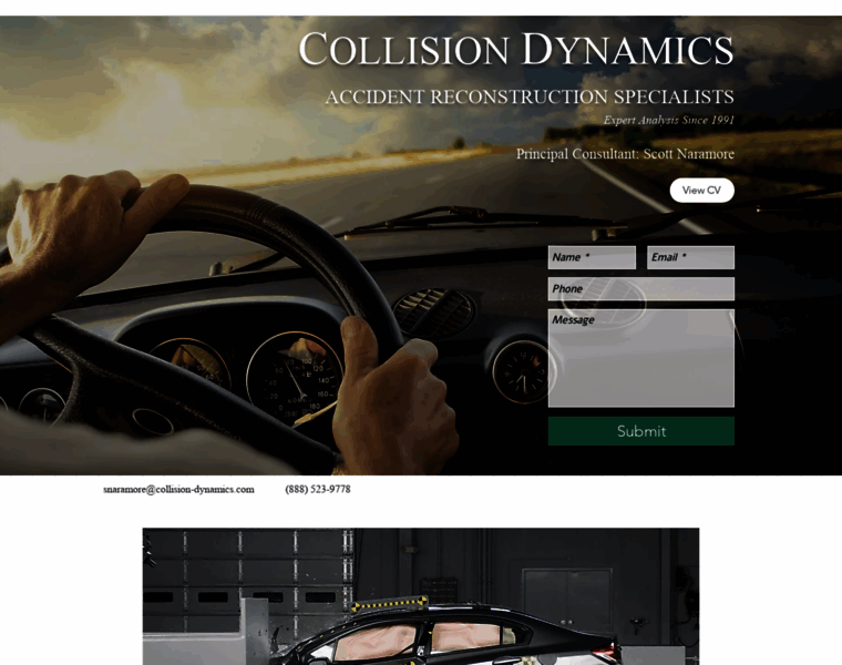 Collision-dynamics.com thumbnail