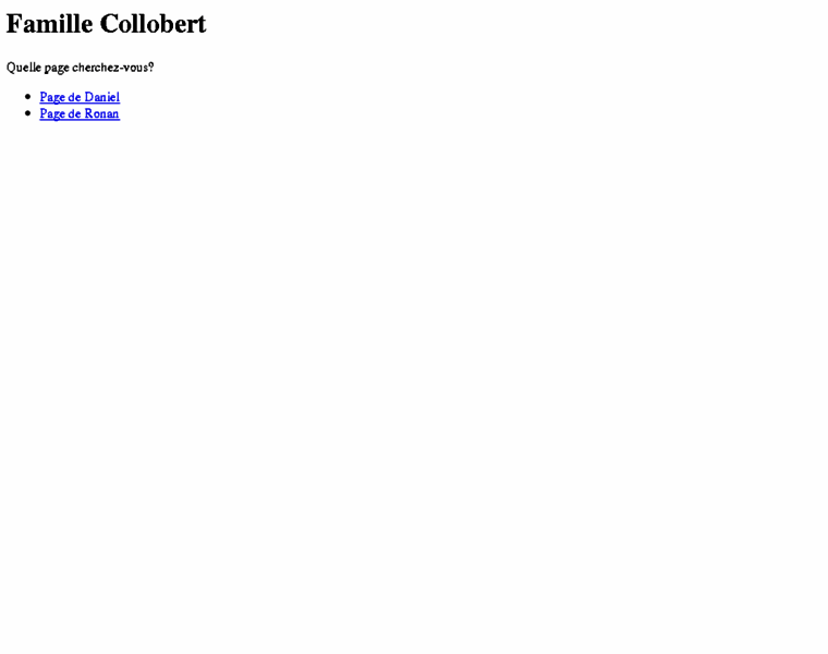 Collobert.com thumbnail