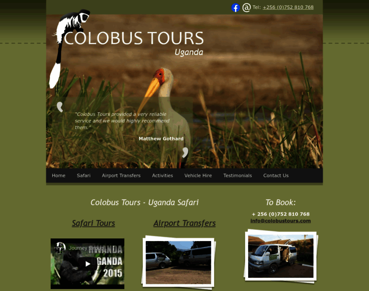 Colobustours.com thumbnail