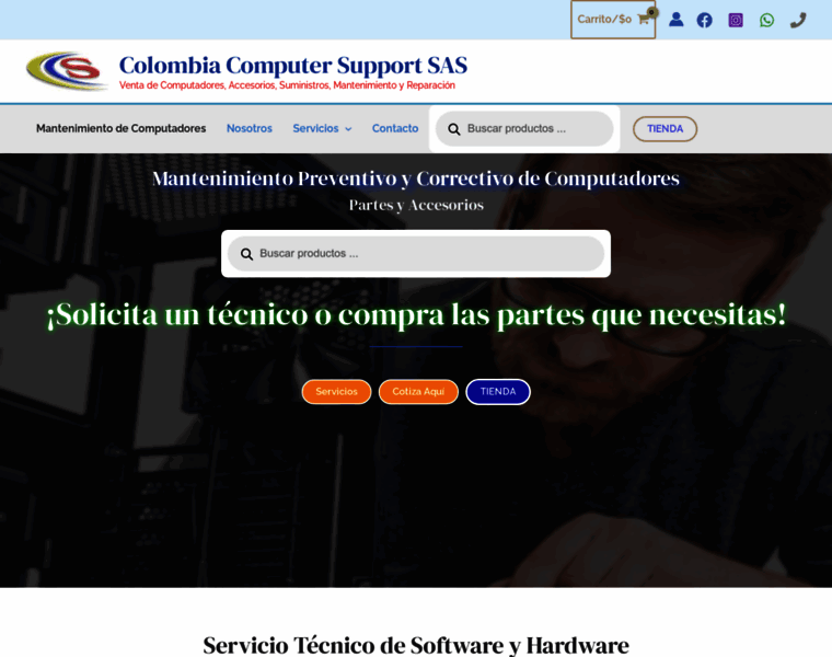 Colombiacomputersupport.com thumbnail