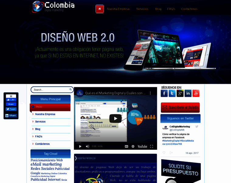 Colombiadigitalmarketing.com thumbnail