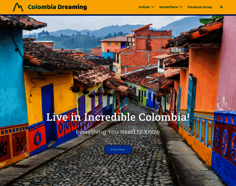 Colombiadreaming.com thumbnail