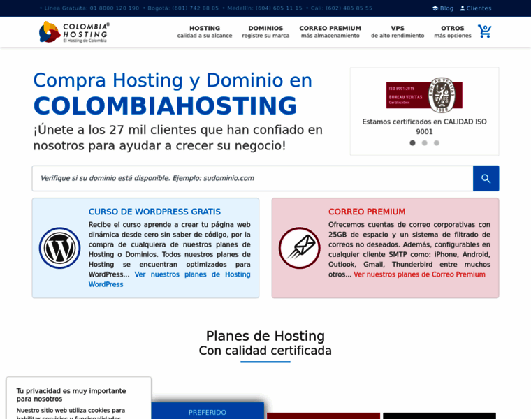 Colombiahosting.com.co thumbnail