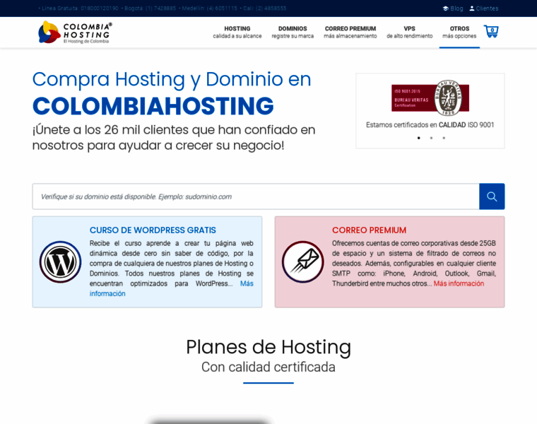 Colombiahosting.com thumbnail
