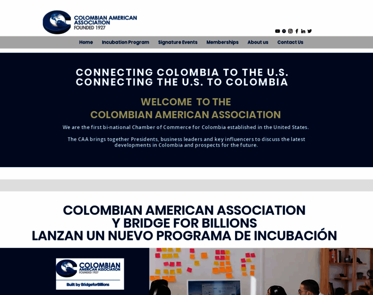 Colombianamerican.org thumbnail